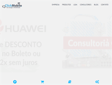 Tablet Screenshot of clickmobile.com.br